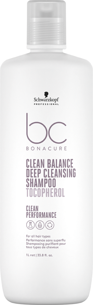 Schwarzkopf BONACURE Clean Balance Deep Cleansing Shampoo 1000mL