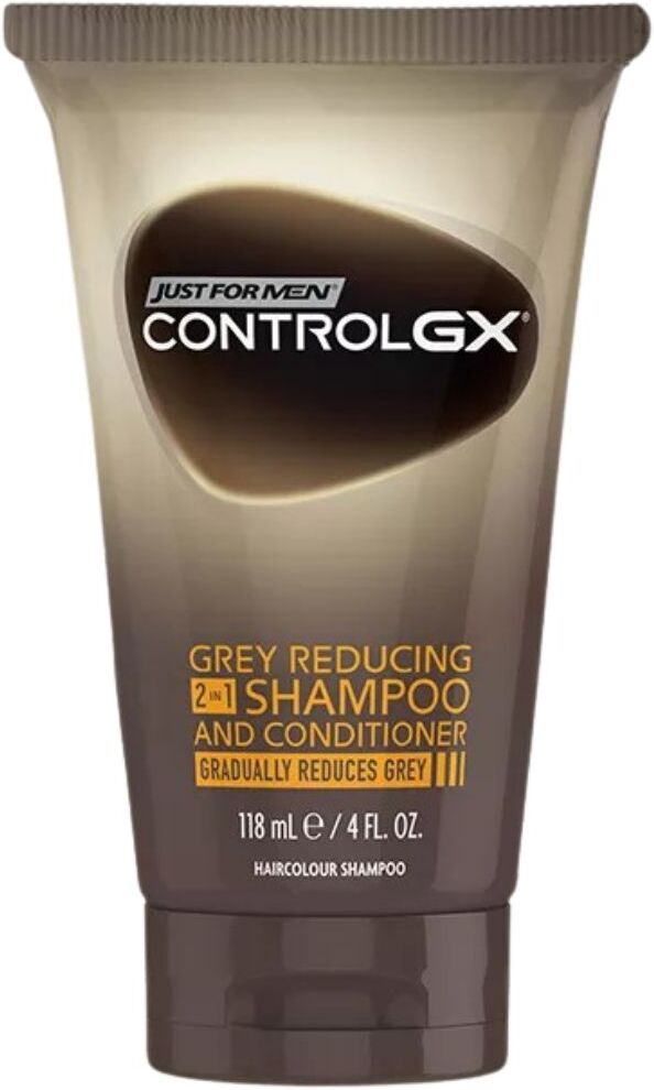 Just for Men Control GX Gradual Grey Reducing 2 in 1 Shampoo and Conditioner 118mL