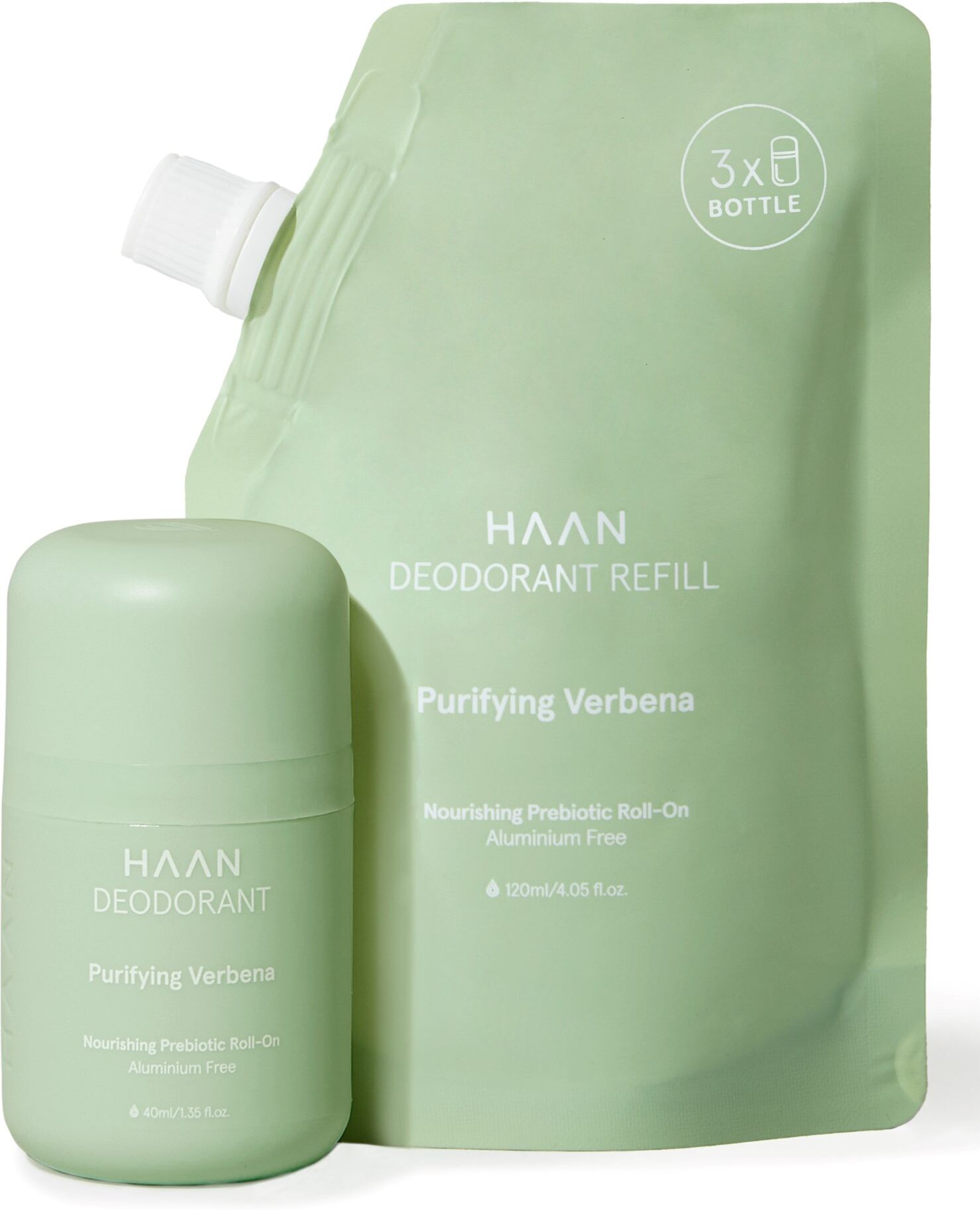 Haan The Fresh Feel Deodorant 120mL Purifying Verbena refill