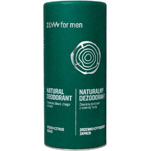 Zew for men Natural Deodorant - with Black Chaga 80mL