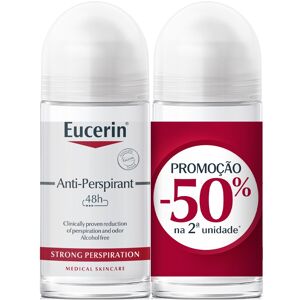 Eucerin Anti Breathable 48H Roll OnDeodorant Anti-Perspirant 48H Roll On 2x50 mL 1 un.