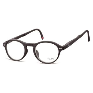 Montana Eyewear Folding Reading Glasses Unisex Black 1&nbsp;un. +1.00