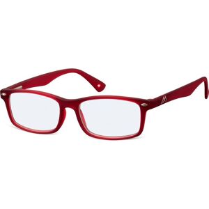 Montana Eyewear Blue Light Filter Glasses HBLF83B Unissex Red 1&nbsp;un. +3.00