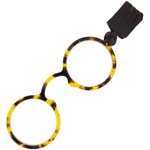 Flippan'Look Carey Round Lorgnette Glasses 1&nbsp;un. Tortoisell +2.00