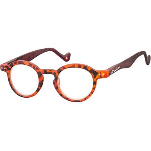 Montana Eyewear Reading Glasses MR69A Matt Orange Demi 1&nbsp;un. +3.00