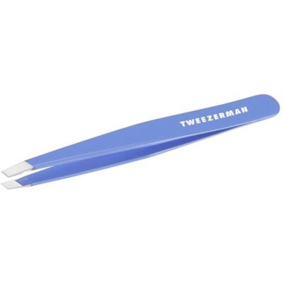 Tweezerman Stainless Steel Slant Tweezer - Eyebrow for Women and Men (Lapis Blue) Tweezerman Stainless Steel Slant Tweezer - Eyebrow for Women and Men (Lapis Blue)