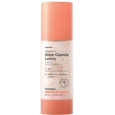 Hanskin Vitamin C Glow Capsule Lotion - 3 in 1 Hydrating & Brightening 80mL Hanskin Vitamin C Glow Capsule Lotion - 3 in 1 Hydrating & Brightening 80mL