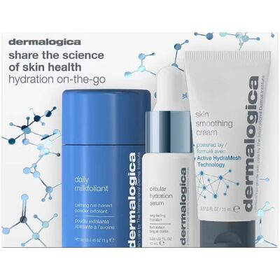 Dermalogica Hydration On-The-Go Skincare Gift Set - Face the Future Dermalogica Hydration On-The-Go Skincare Gift Set - Face the Future