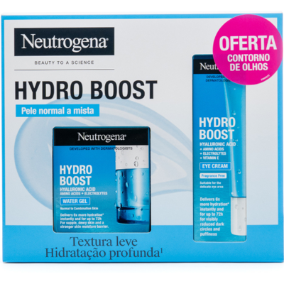 Neutrogena Hydro Boost Water-Gel - Moisturizer - Hyaluronic Acid - Eye Contour Neutrogena Hydro Boost Water-Gel - Moisturizer - Hyaluronic Acid - Eye Contour
