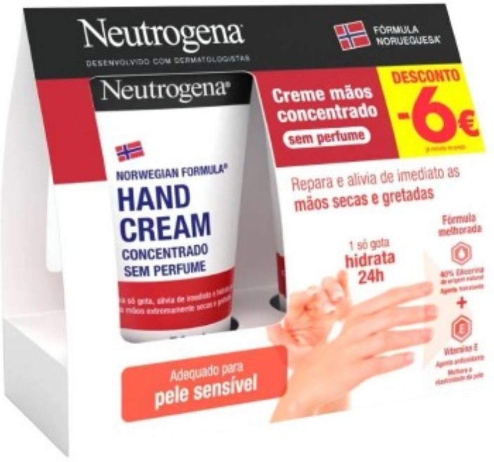 Neutrogena Concentrated Hand Cream Fragrance Free