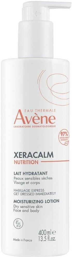 Avène Xeracalm Nutrition Moisturizing Lotion Dry Sensitive Skin 400mL Expiration Date: 2026-01-31