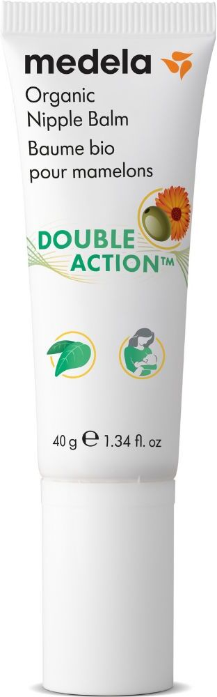 Medela Organic Nipple Balm with Double Action 40g
