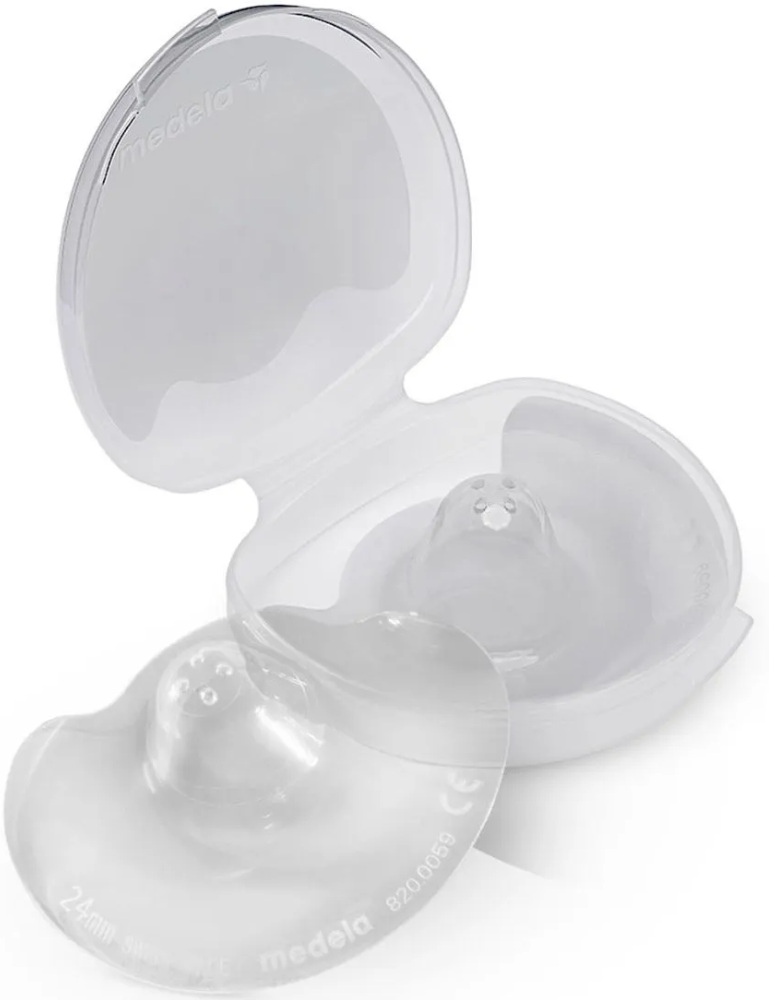 Medela Contact Nipple Shield Protecting Breasts and Nipples 1 pair M