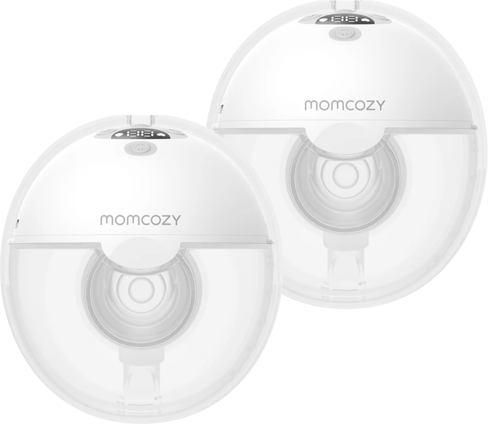 MomCozy M5 Wearable Breast Pump 1 un. Grey Double