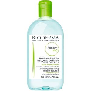 Bioderma Sebium H2O Miccelar Solution Oily Acne Skin Cleaning 500mL