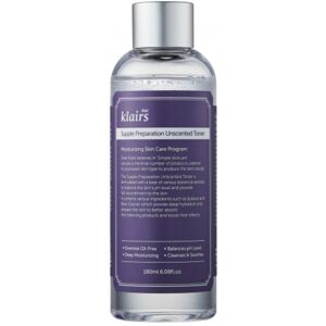 dear, klairs Supple Preparation Unscented Toner (180ml) dear, klairs Supple Preparation Unscented Toner (180ml)
