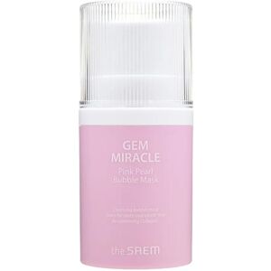 The Saem Gem Miracle Pink Pearl Bubble Mask Cleansing Mask 50g The Saem Gem Miracle Pink Pearl Bubble Mask Cleansing Mask 50g