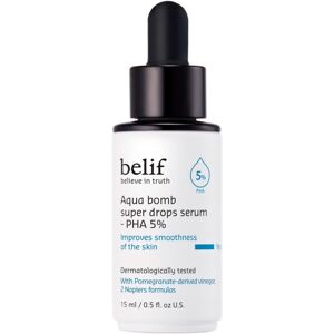 Belif Aqua Bomb Super Drops Serum Pha 5% for All Skin Types 15mL Belif Aqua Bomb Super Drops Serum Pha 5% for All Skin Types 15mL