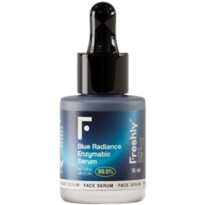 Freshly Cosmetics Blue Radiance Enzymatic Serum - Facial Exfoliator - Night Treatment Freshly Cosmetics Blue Radiance Enzymatic Serum - Facial Exfoliator - Night Treatment