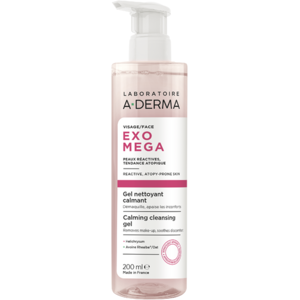 A Derma Exomega Face Calming Cleansing Gel 200mL A Derma Exomega Face Calming Cleansing Gel 200mL