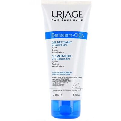 Uriage BariƩderm-CICA Copper-Zinc Cleansing Gel - Skin Care Uriage BariƩderm-CICA Copper-Zinc Cleansing Gel - Skin Care