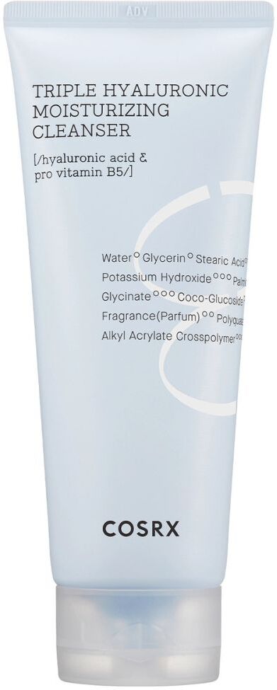 CosRX Hydrium Triple Hyaluronic Moisture Cleanser Foam with Hyaluronic Acid 150mL