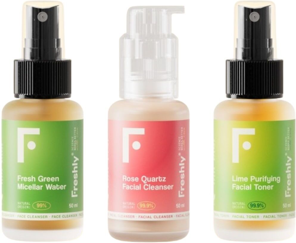 Freshly Rose Quartz Facial Cleanser Preserves the Dermal Barrier