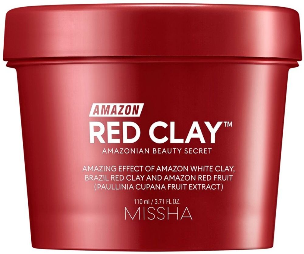 Missha Amazon Red Clay Pore Mask Oil Absorbing 110mL