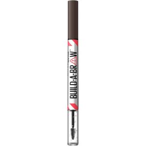 Maybelline Build-A-Brow 2 in 1 with Precision Pen and Eyebrow Fixing Gel 1,6g 260 Deep Brown