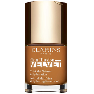 Clarins Skin Illusion Velvet Liquid Foundation Moisturizing 30mL 117.5W