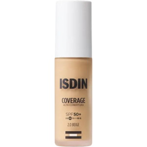 Isdin Coverage Make-Up Foundation SPF50+ 30mL Beige SPF50+ Isdin Coverage Make-Up Foundation SPF50+ 30mL Beige SPF50+