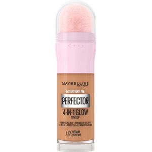 Maybelline Instant Age Rewind Perfector 4-in-1 Glow Primer, Concealer, Highlighter, BB Cream 20mL Medium