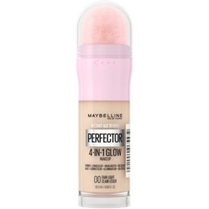 Maybelline Instant Age Rewind Perfector 4-in-1 Glow Primer, Concealer, Highlighter, BB Cream 20mL Fair Light