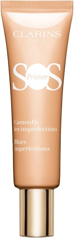 Clarins SOS Primer Peach Blurs Imperfections 30mL