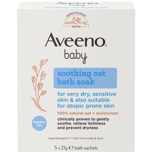 Aveeno Baby Soothing Oat Bath Soak 5x21g