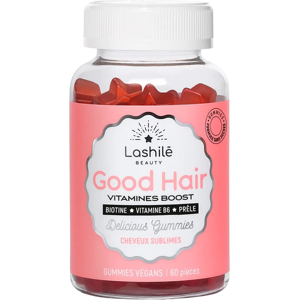 Lashilé Beauty Good Hair Growth and Fortification 60 gummies Tutti-Frutti