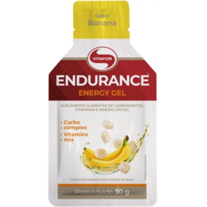 VITAFOR Endurance 12 Saches 30G Banana - Energy Gel VITAFOR Endurance 12 Saches 30G Banana - Energy Gel