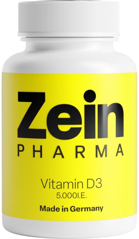 ZeinPharma Vitamin D3 5.000 U.I. Food Supplement Immune System Booster 90 caps.