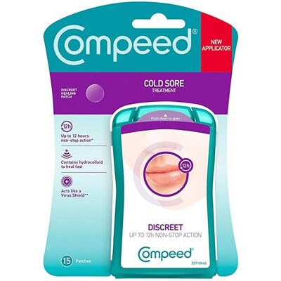 Compeed Total Care Invisible Cold Sore Patchs 15 un. Compeed Total Care Invisible Cold Sore Patchs 15 un.