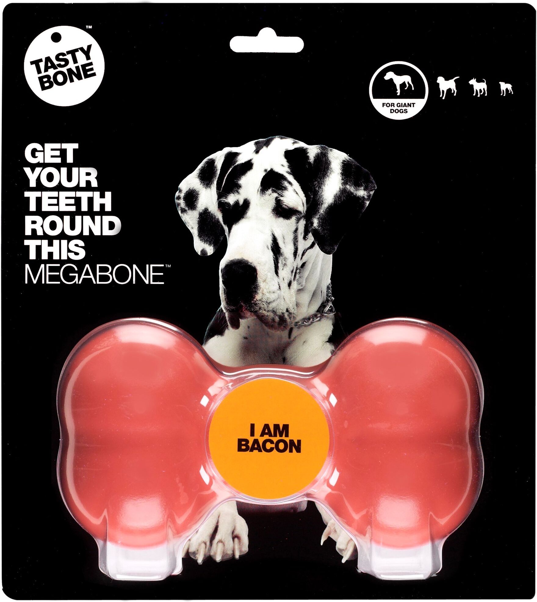 Tasty Bone Nylon Bone Flavor Bacon 1 un. Mega Size