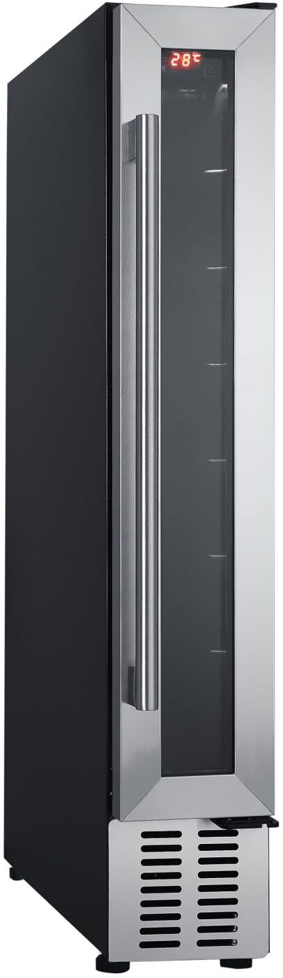 Cookology 7 Bottle Capacity Stainless Steel Built-In Wine Cooler