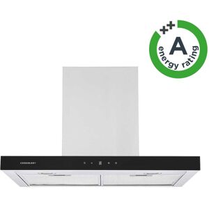 Cookology A++ Energy Rated 70cm Linear Chimney Cooker Hood - Stainless Steel