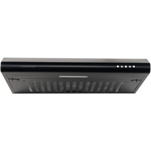 Cookology 60cm Black Visor Cooker Hood Extractor Fan Cookology 60cm Black Visor Cooker Hood Extractor Fan