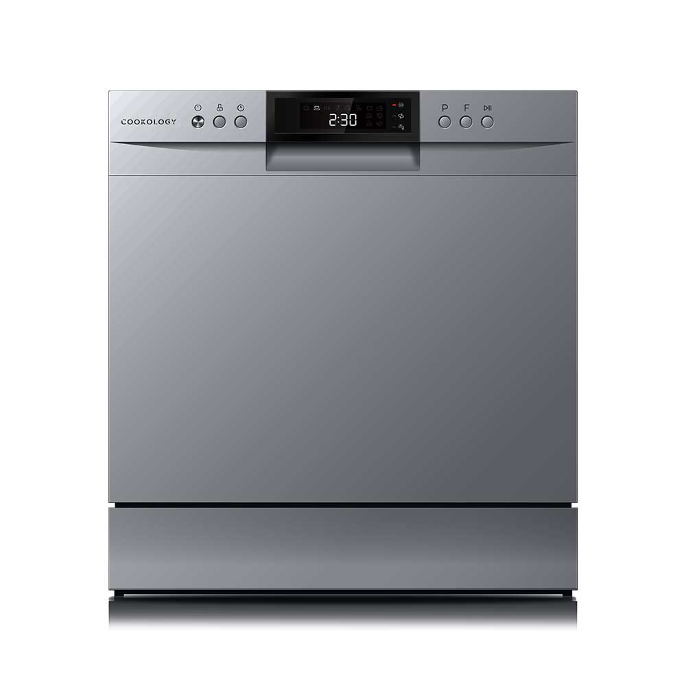 Cookology 8 Place Table Top Dishwasher - Silver