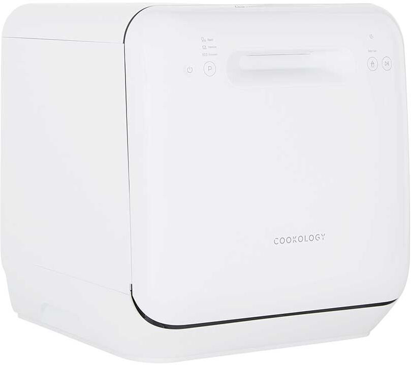 Cookology 2 Place Setting White Mini Table Top Dishwasher