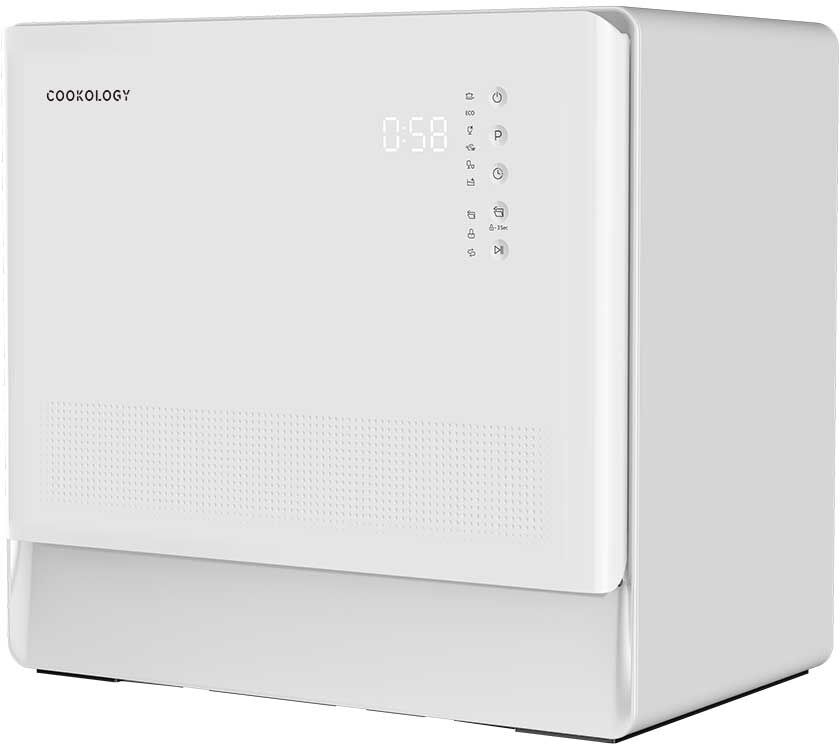 Cookology 5 Place White Mini Table Top Dishwasher