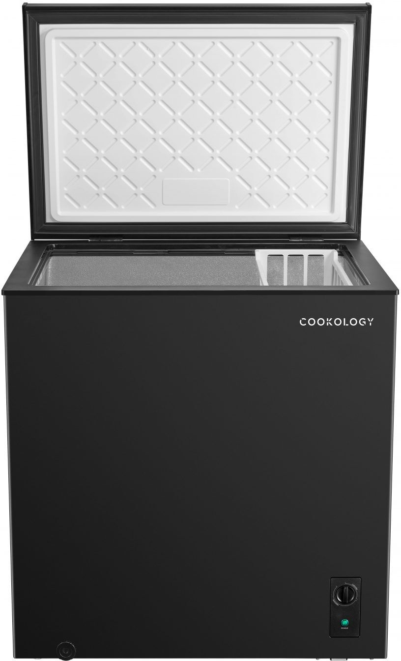 Cookology 198L Black Chest Freezer with Chill Function