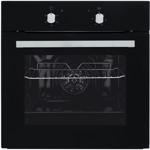 Cookology 60cm Built In Electric Fan Oven – Integrated Single Fan Oven with Grill - Black Cookology 60cm Built In Electric Fan Oven – Integrated Single Fan Oven with Grill - Black