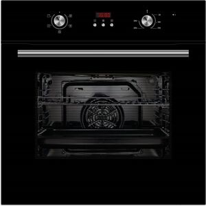 Cookology A Energy Rated 65L Built In Single Oven - Fan with Digital Time - Black Cookology A Energy Rated 65L Built In Single Oven - Fan with Digital Time - Black