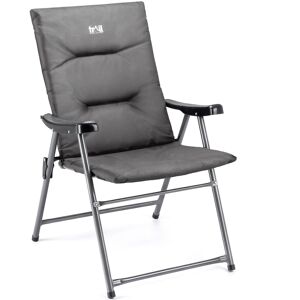 Leisure Monarch Padded Folding Chair Grey / Black